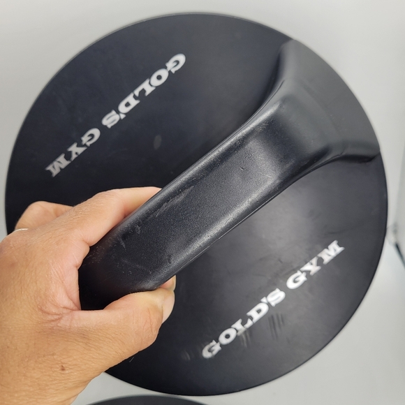 Golds Gym Push Up Rotating Handles Non-Slip Fitness Workout Crossfit Grips - Picture 5 of 8